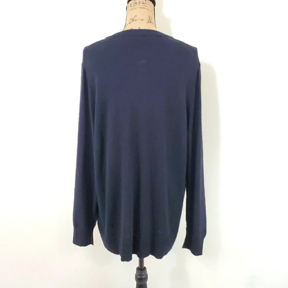 LANE BRYANT Button Front Cardigan Navy Blue 14/16 - Picture 5 of 13
